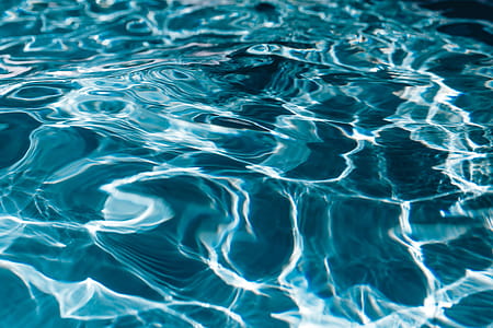 Wavy water surface in a swimming pool thumbnail