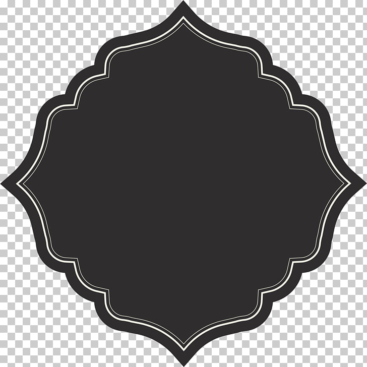 Chinese New Year Christmas Decoration Black Frame Design Black