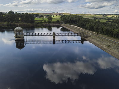 aerial photography of bridge thumbnail