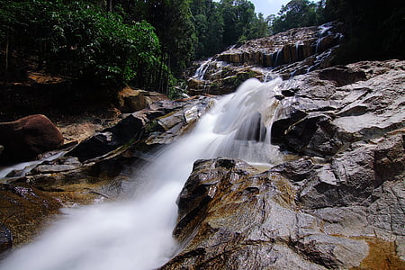 running water from waterfall thumbnail