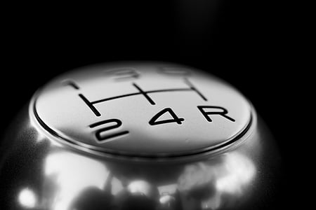 close up photography of gray manual gear shift lever thumbnail