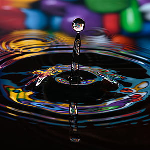 closed-up photography water drops thumbnail