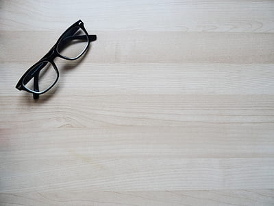 black framed eyeglasses thumbnail