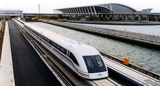 Maglev Transportation System in Shanghai, China thumbnail