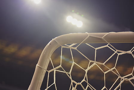 white goal net thumbnail
