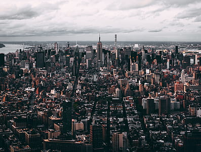 aerial photo of city thumbnail
