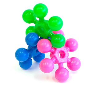 assorted-color molecule toys thumbnail