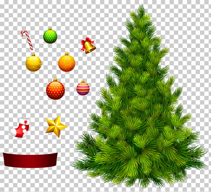 Xmas Tree for Decoration , Christmas tree illustration PNG clipart