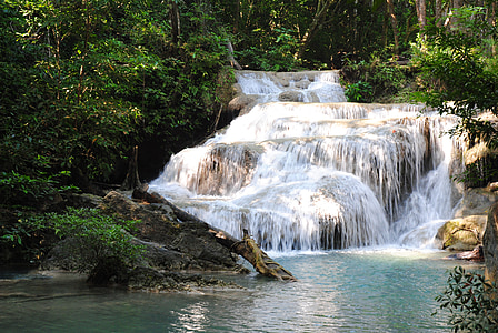 photography of waterfall during daytime thumbnail