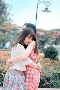 Two Women Hugging Each Other thumbnail
