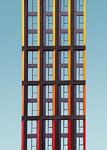 yellow and gray building illustration thumbnail