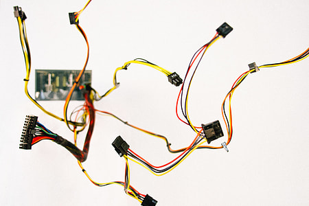 yellow and red coated wires thumbnail