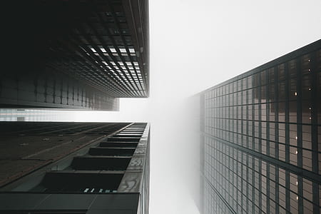 low-angle photography of high-rise buildings thumbnail