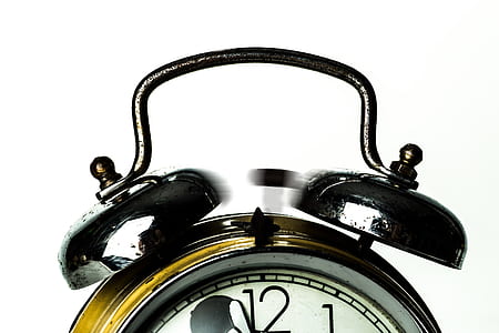 Black Ring Bell Alarm Clock thumbnail