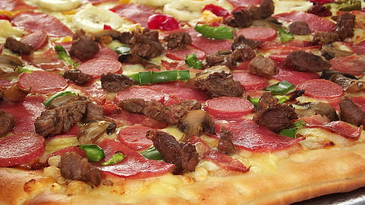 pepperoni and meat pizza thumbnail