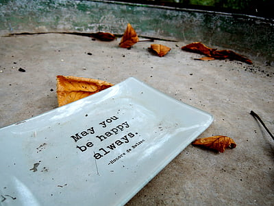 rectangular white plate with sayings thumbnail