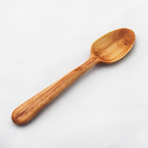 brown wooden serving spoon thumbnail