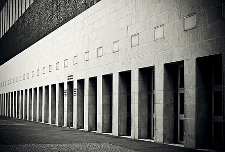 black-and-white, city, building, construction thumbnail