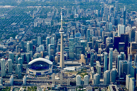 top view of city buildings thumbnail