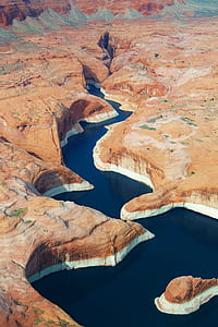aerial view of river thumbnail