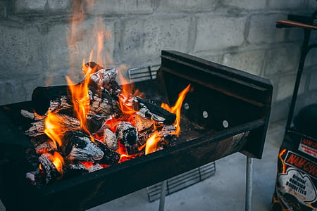 burning smoker grill thumbnail
