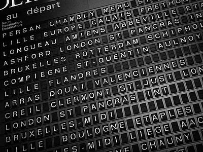 airport destination signage thumbnail