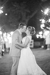 Grayscale Photo of Wedding Couple thumbnail
