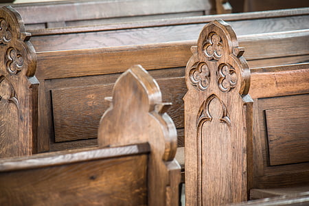 brown wooden long chairs thumbnail