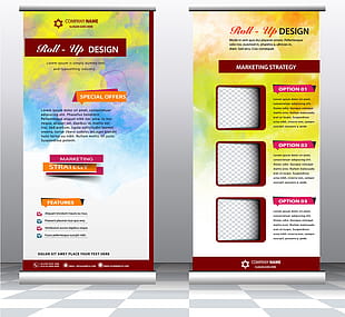 703 Free Roll Up Banner Graphics Download Uihere