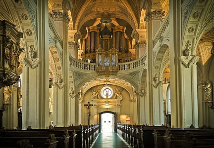 white and brown concrete church thumbnail