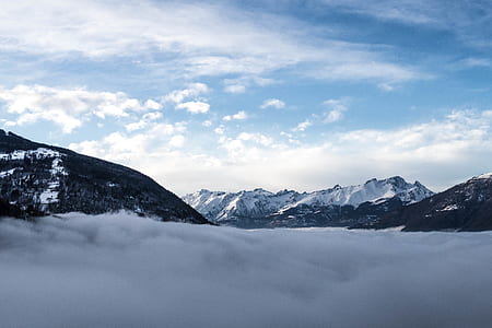 mountain peak during daytime thumbnail