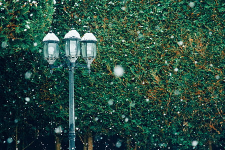 lamp with snow flakes thumbnail