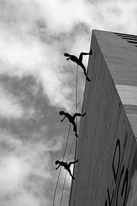 Grayscale Photography of Building thumbnail