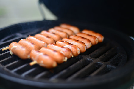 Sausage on grill thumbnail