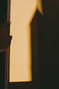 Yellow wall with shadow thumbnail