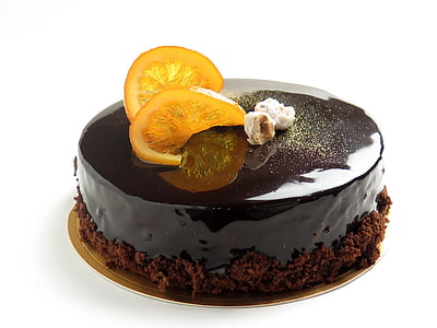 chocolate with sliced lemon on top thumbnail
