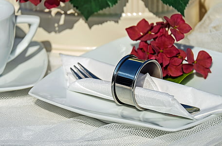 silver-colored ring on plate thumbnail