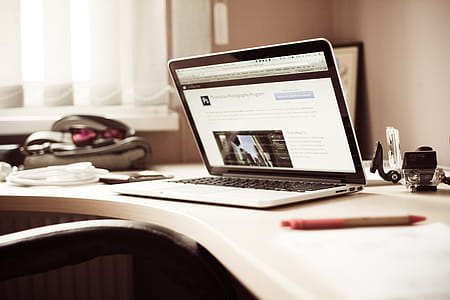 MacBook and Home Office Workspace Mess thumbnail