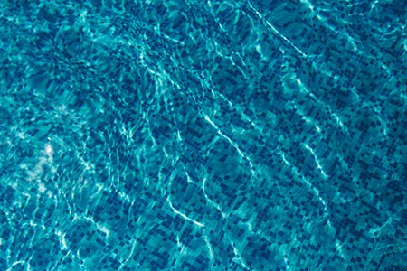 Blue ripped water in swimming pool thumbnail