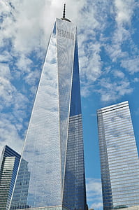 Curtain Wall Buildings Under Blue Cloudy Sky thumbnail