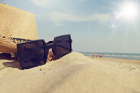 sea, landscape, beach, sunglasses thumbnail