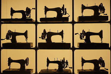 silhouette sewing machine collage thumbnail