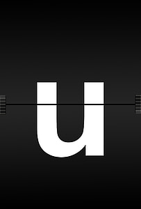 letter u clip art thumbnail
