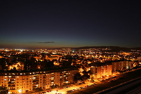 aerial photography of cityscape thumbnail