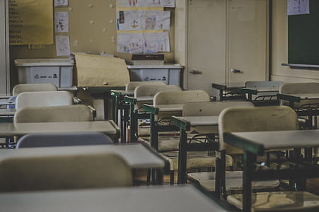 room empty with desks and chairs thumbnail