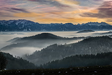 mountain with fog thumbnail