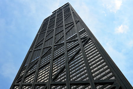 Low Angle Photography of Black High Rise Building thumbnail