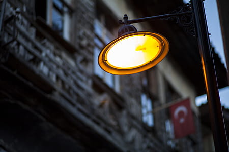 Black Electric Post Lamp thumbnail