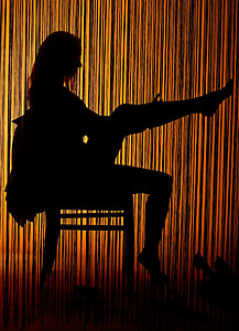 woman sitting on chair silhouette thumbnail