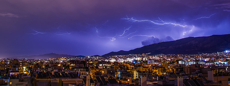 Athens under the Storm thumbnail